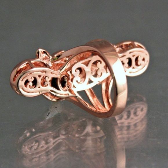 Timna Jewelry Collection Copper Unakite Ri… - Picture 2 of 3